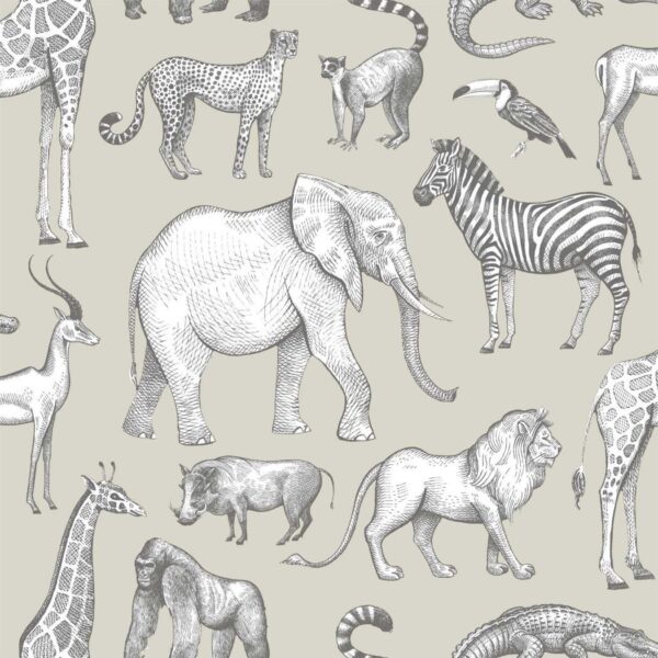 Today Interiors - Esta Home Forest Friends - Zoo - 157-139270 - Batch E513