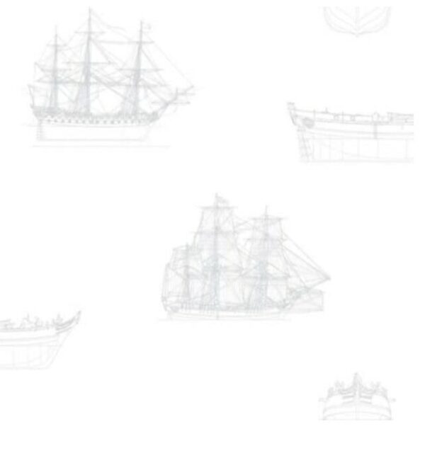 Casadeco - Baltic Ships - White - 2926 91 12 - Batch 191491