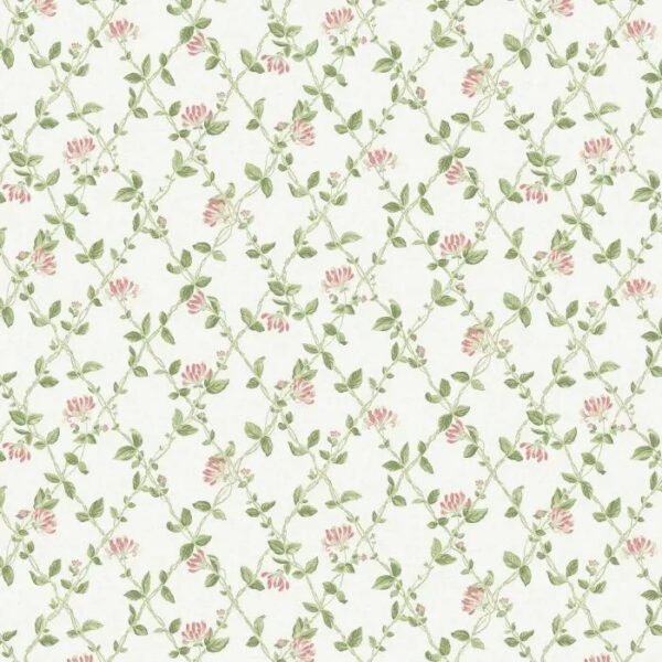 Borastapeter-Marstrand II Coastal Living-Honeysuckle-Iv/Pk/Grn-8852-Batch 250204