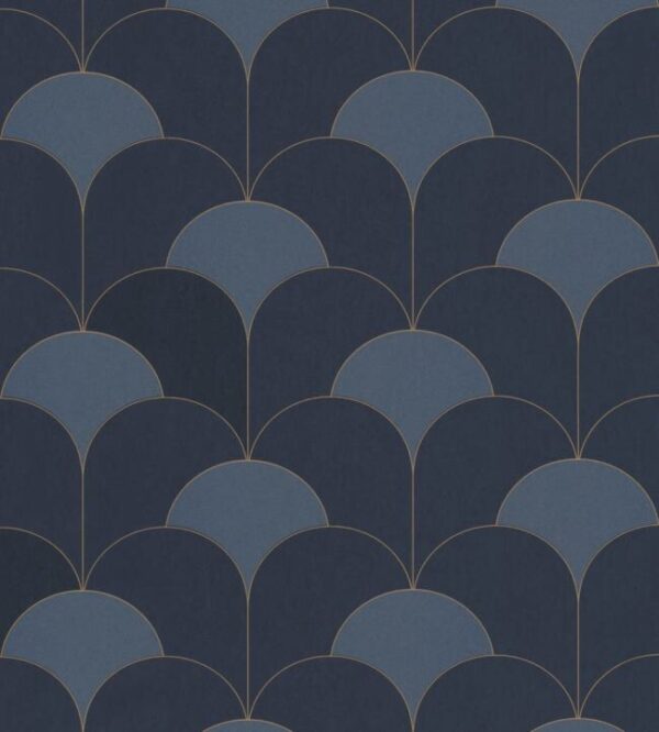 Casadeco - Twenties - Theatre - Bleu Orange - 88686406 - Batch 54521_B