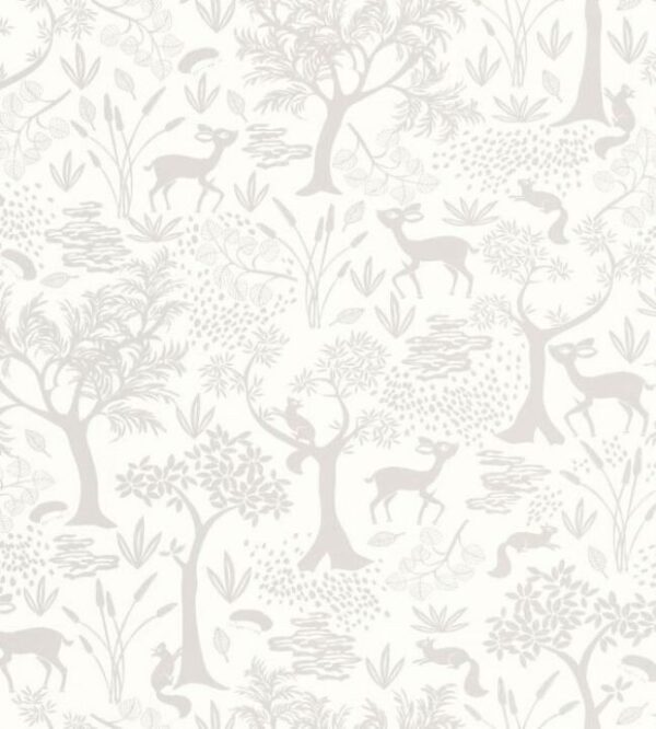 Casadeco-Once Upon a Time - Poetic Forest- Gris Duvet- 88269400 - Batch 2216066