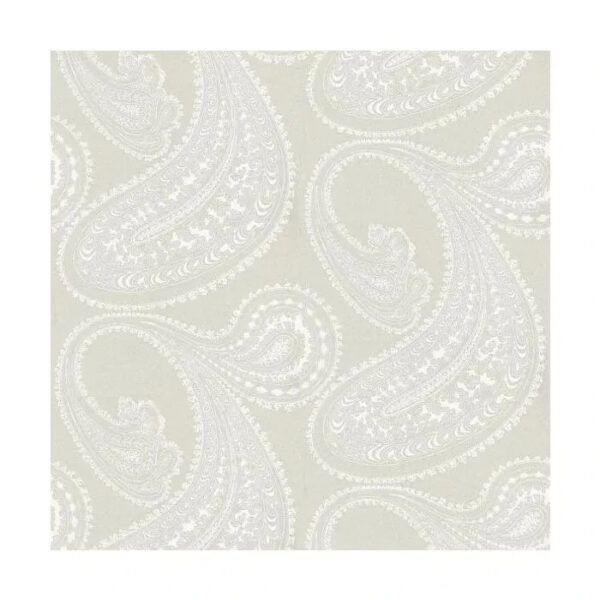 Cole & Son - Contemporary One - Rajapur - White on Soft Olive - 66/5036- Batch A