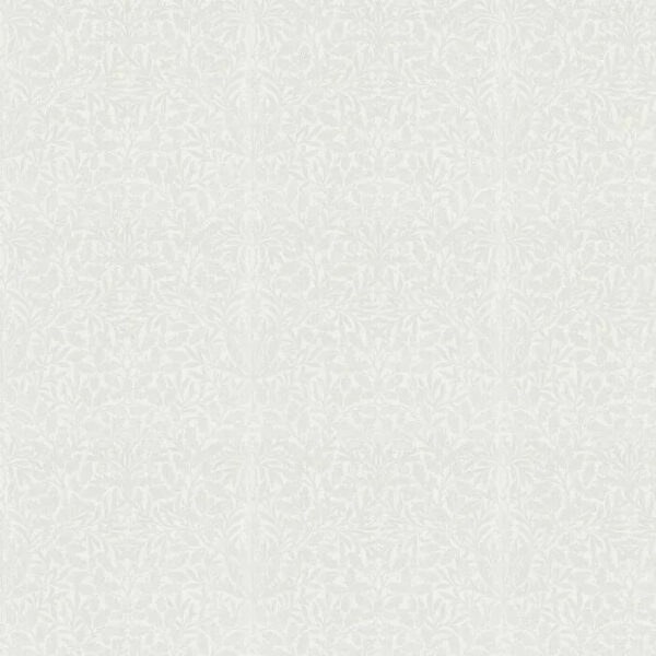 Morris & Co - Pure Morris Wallpaper 1  Acorn - Chalk/Silver - 216043 - Batch AA9