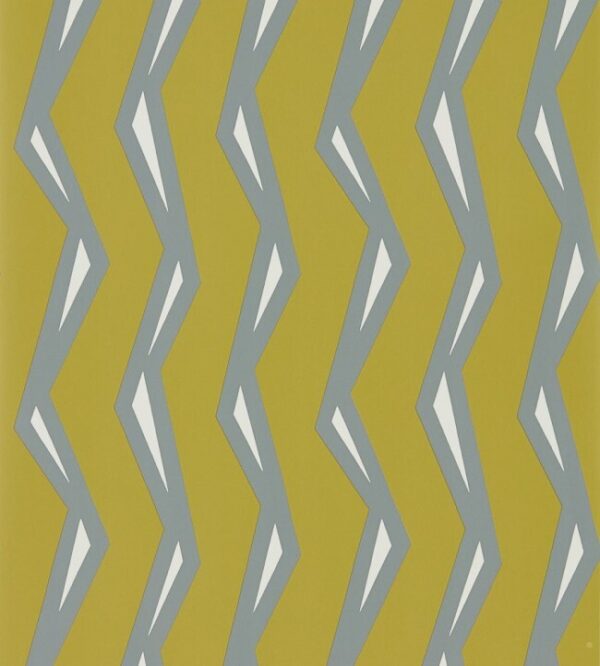 Scion Wallpaper - Nuevo - Rayo - Dandelion/Charcoal - 111813 - Batch AB